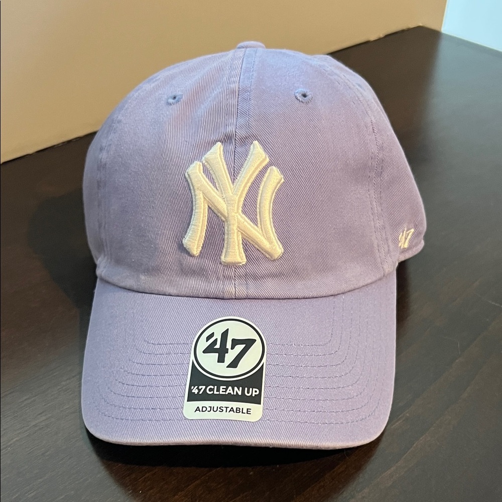 NWT * 47 Kids Lavender NY Yankees Baseball Cap
